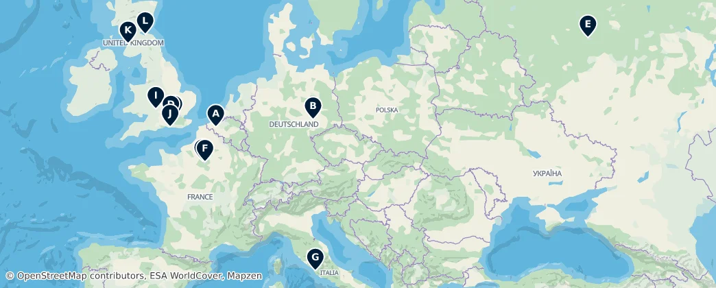 Map of Europa
