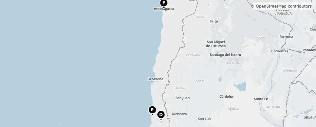 Map of Chili