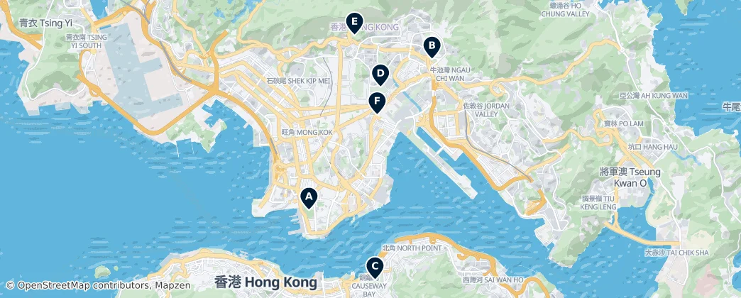 Map of Kowloon