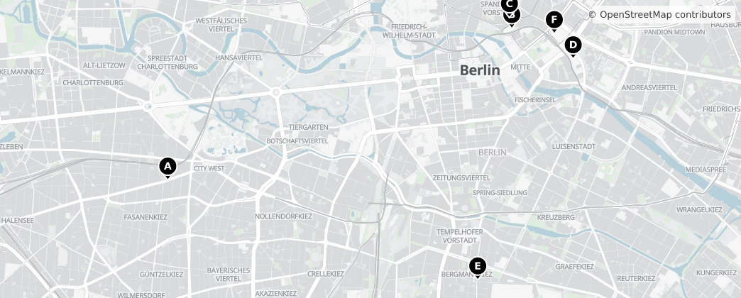 Map of Berlijn