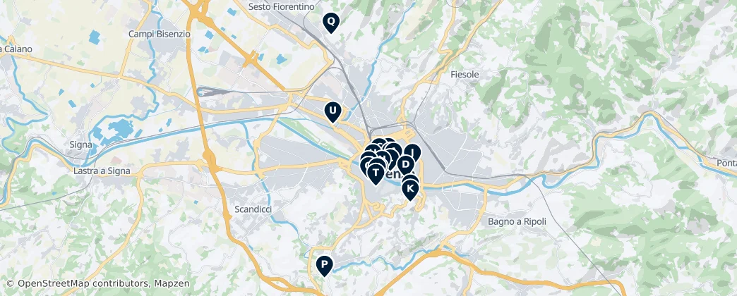 Map of Florence