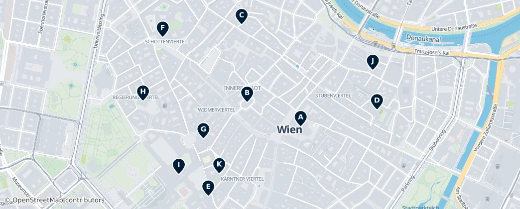 Map of Innere Stadt