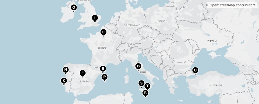 Map of Europa