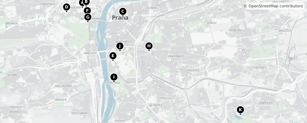 Map of Praag