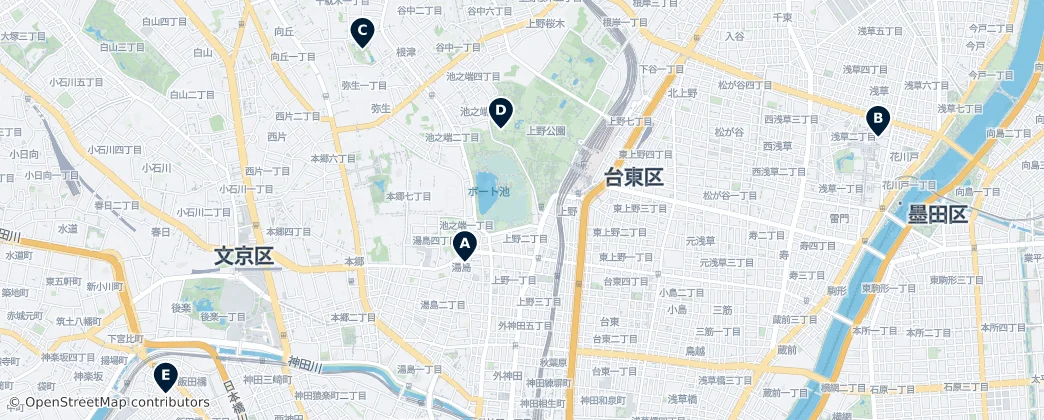 Map of Taito