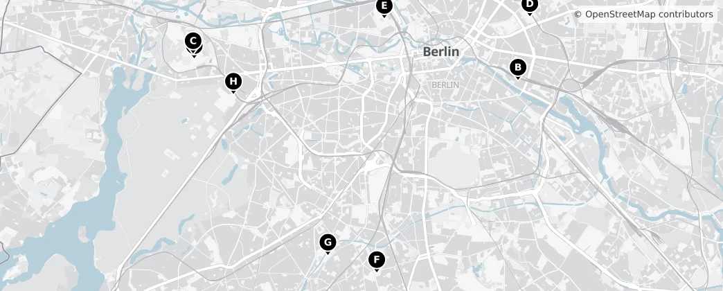 Map of Berlijn