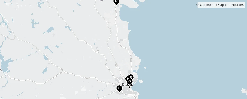 Map of Leinster