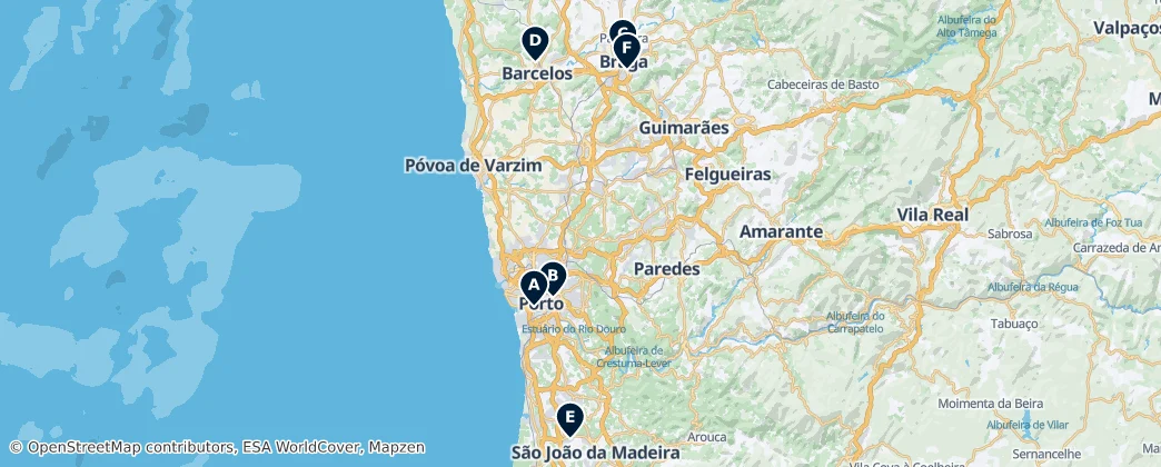 Map of Norte