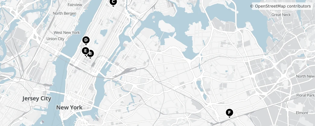 Map of New York