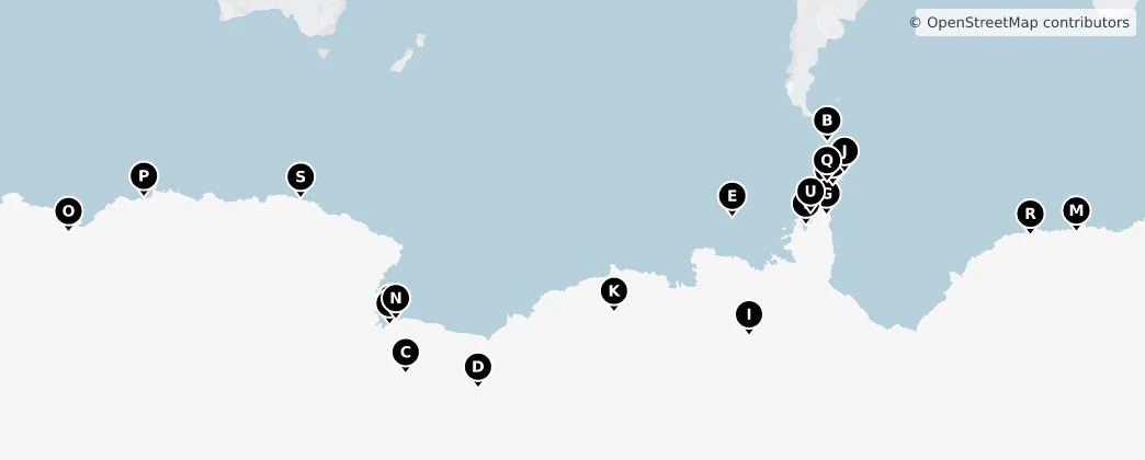 Map of Antarctica
