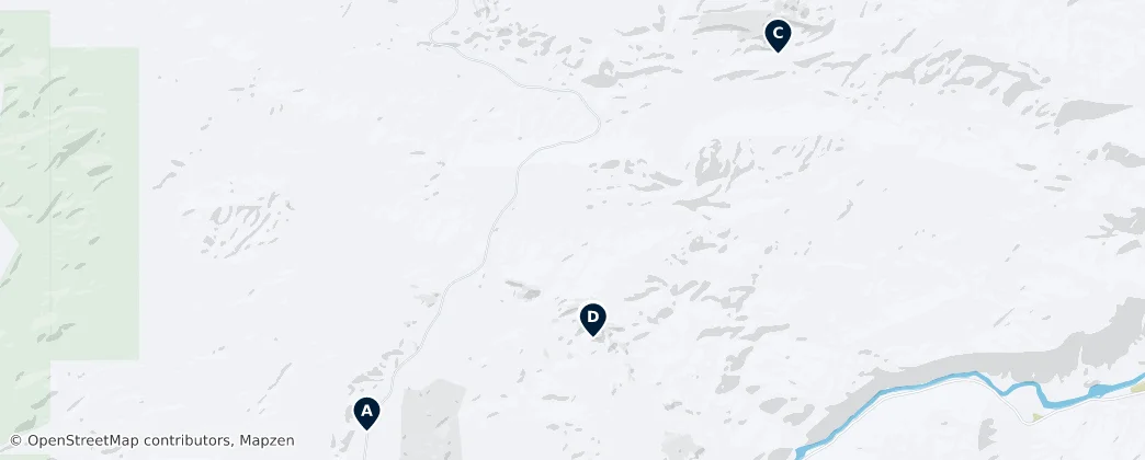 Map of Arches National Park