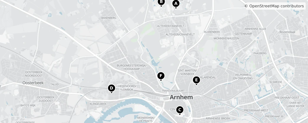 Map of Arnhem