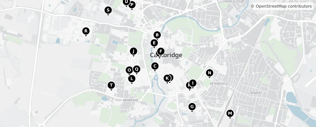 Map of Cambridgeshire