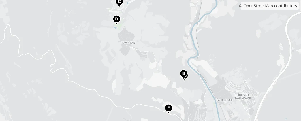 Map of Black Mountain