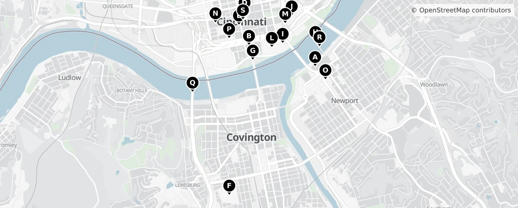 Map of Covington