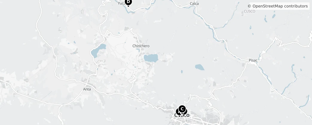 Map of Cuzco