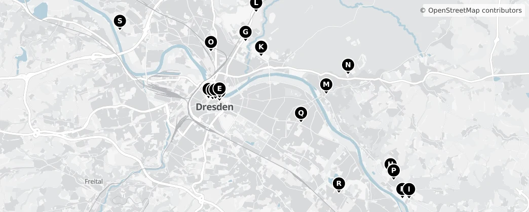 Map of Dresden