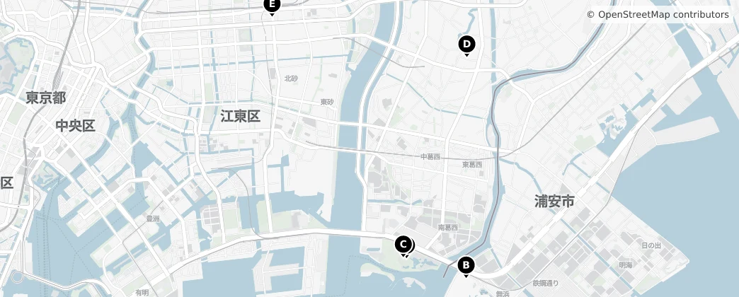 Map of Edogawa