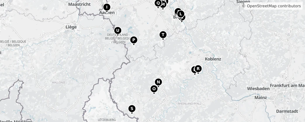 Map of Eifel
