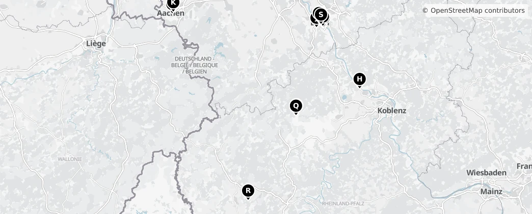 Map of Eifel