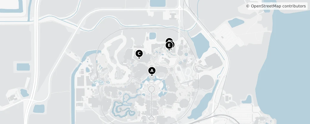 Map of Fantasyland