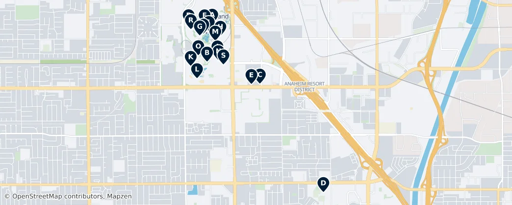 Map of Garden Grove