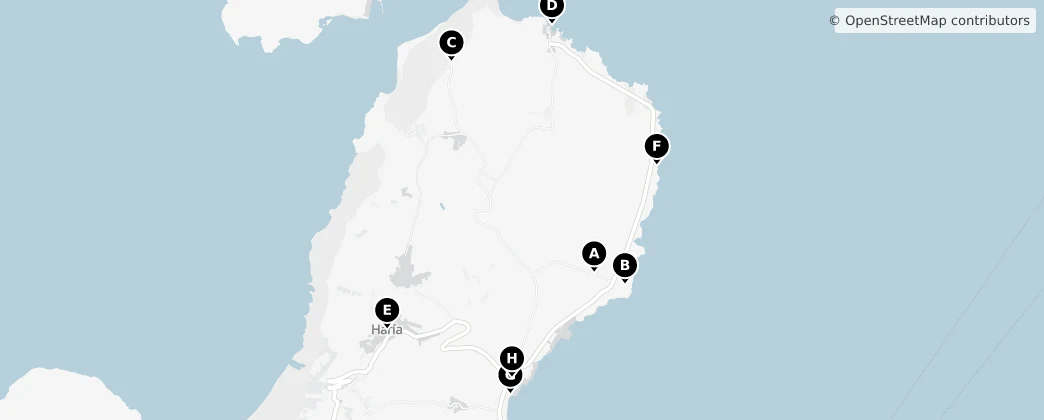 Map of Haría