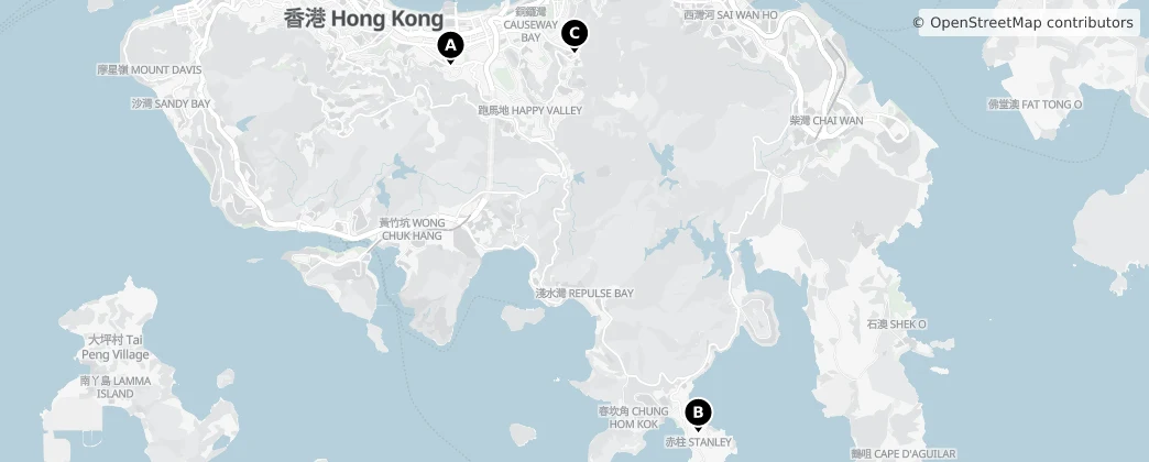 Map of Hongkong