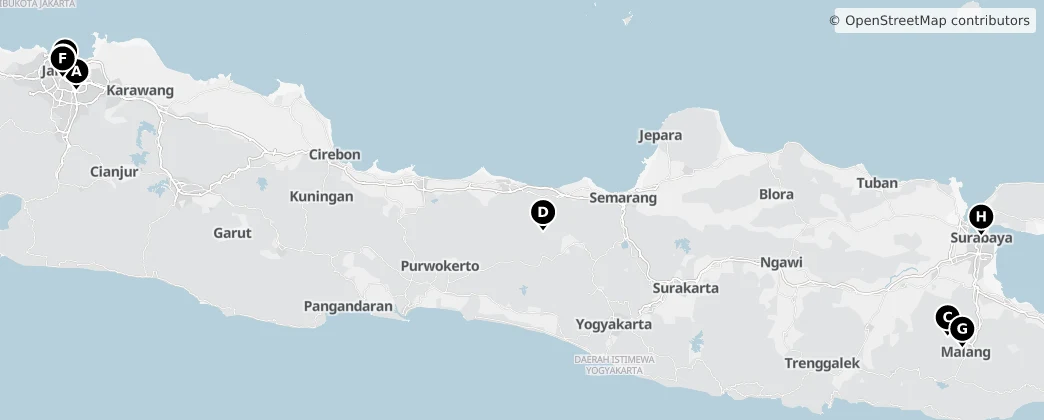 Map of Jawa