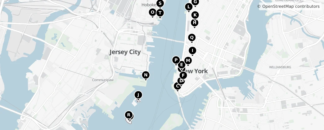 Map of Jersey City
