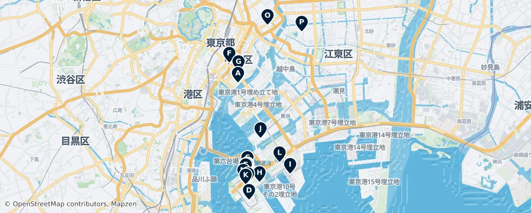 Map of Koto