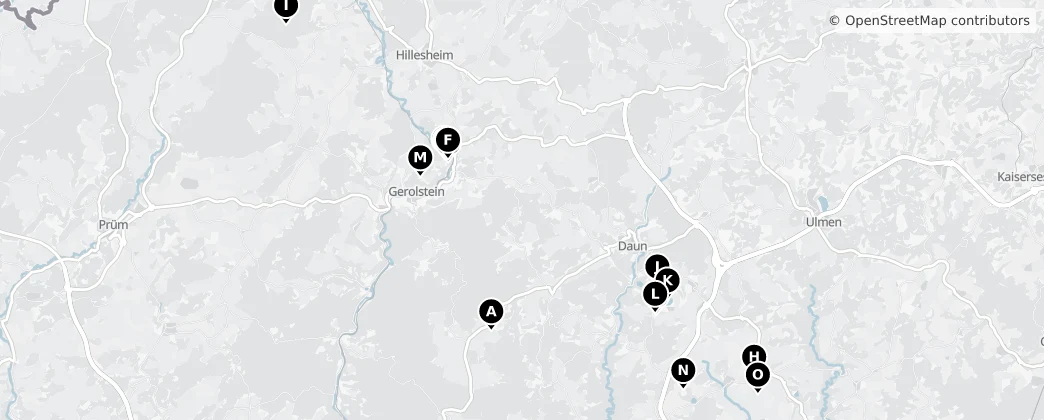 Map of Landkreis Vulkaneifel