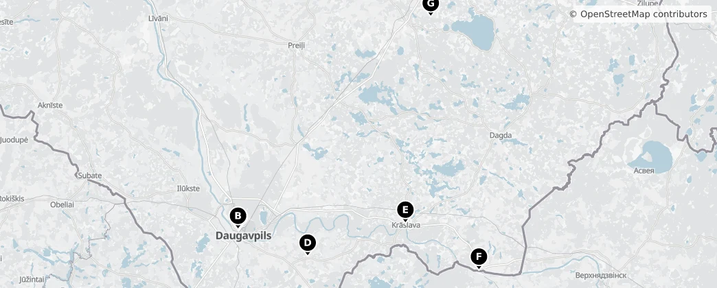 Map of Letgallen