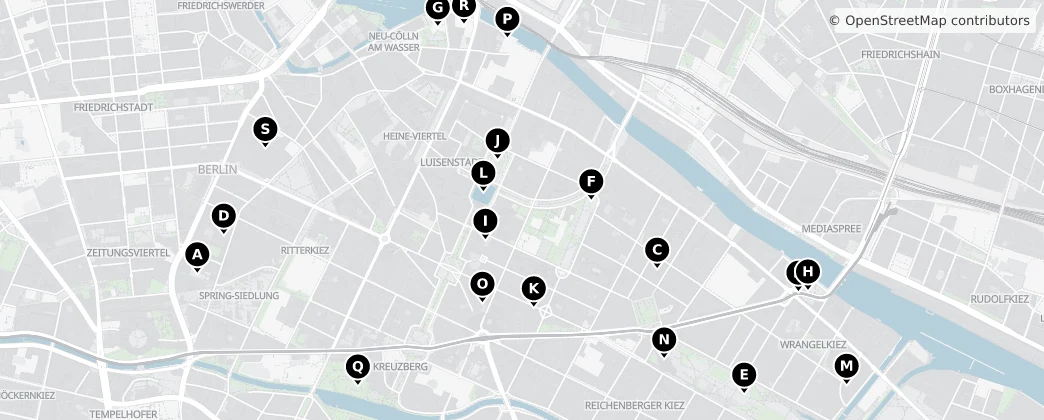 Map of Luisenstadt