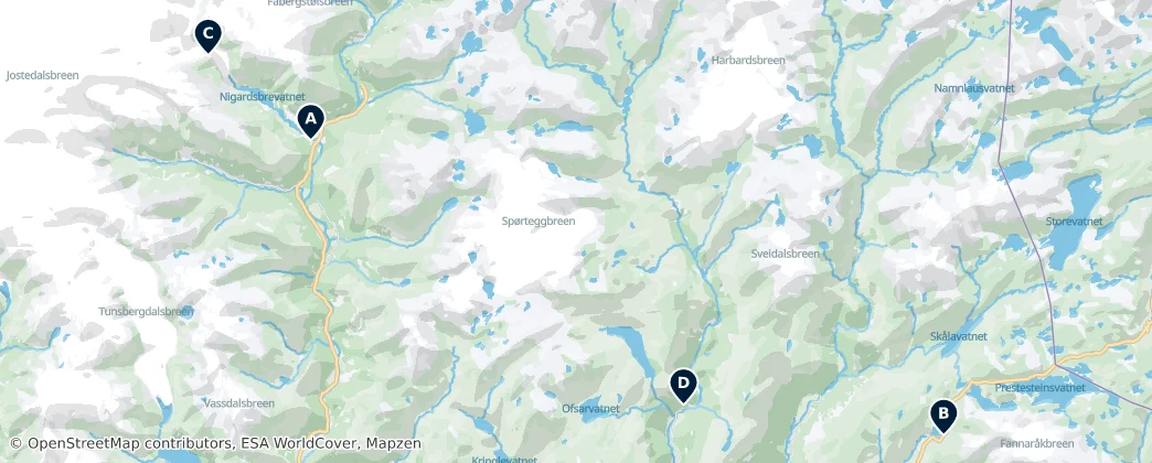 Map of Luster