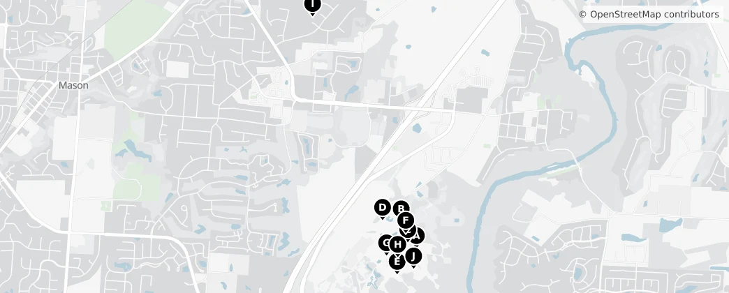 Map of Mason