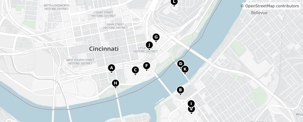Map of Newport