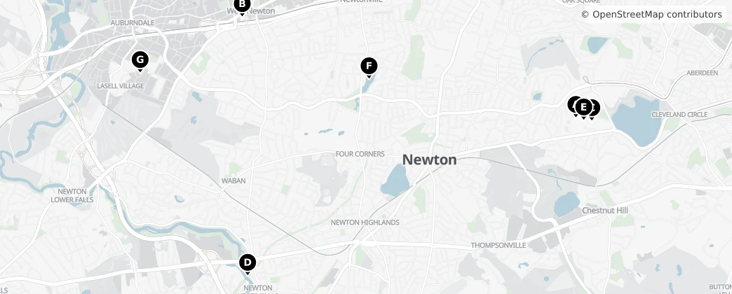 Map of Newton