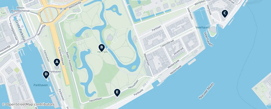 Map of Scheepvaartkwartier