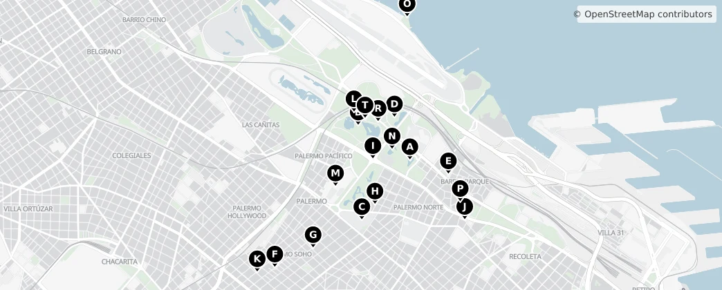 Map of Palermo