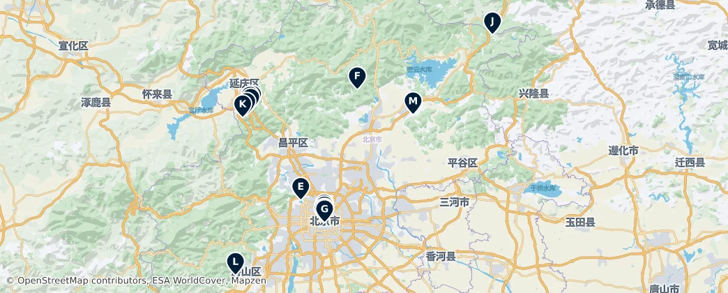 Map of Peking