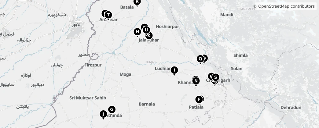 Map of Punjab