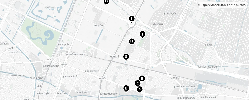 Map of Ratchathewi