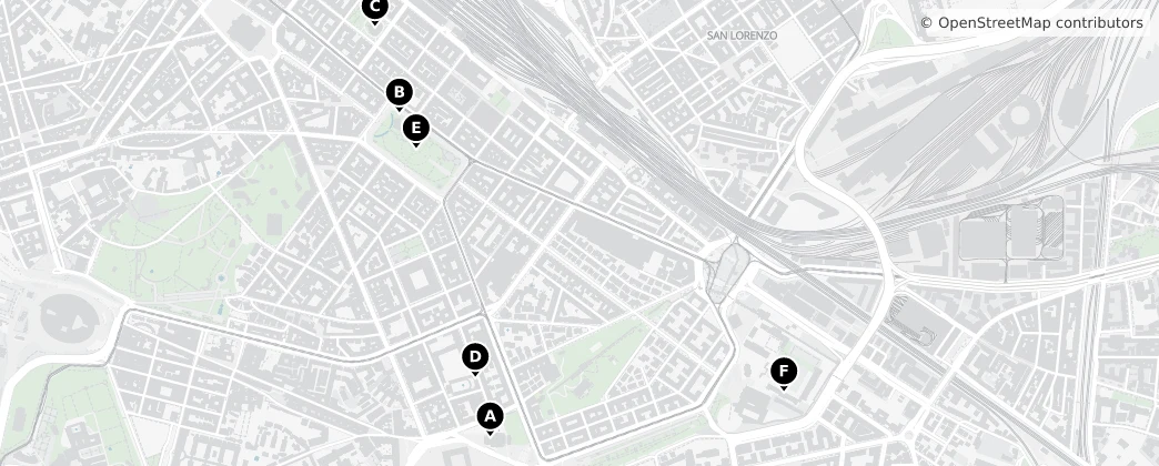 Map of Esquilino