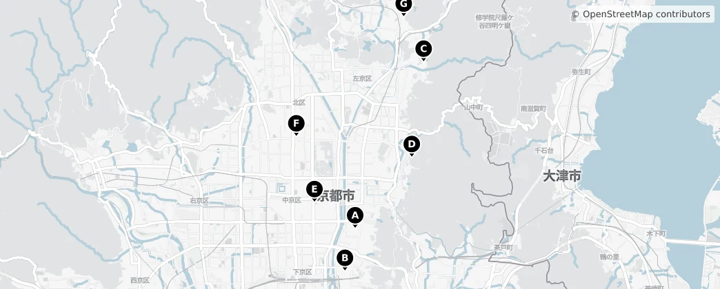 Map of Yamashiro Province