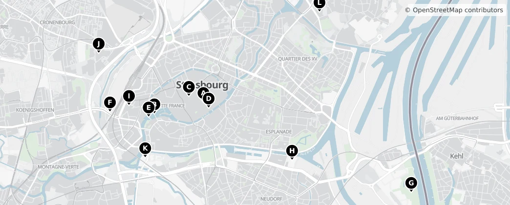 Map of Straatsburg