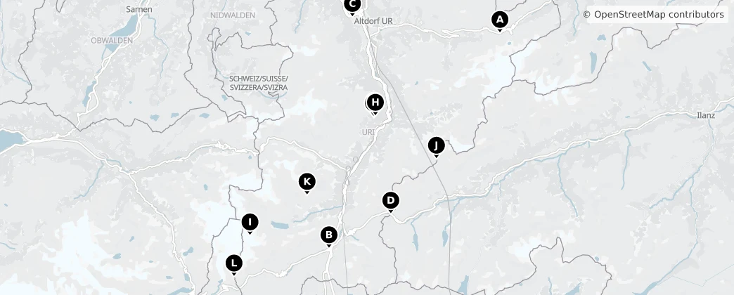 Map of Uri