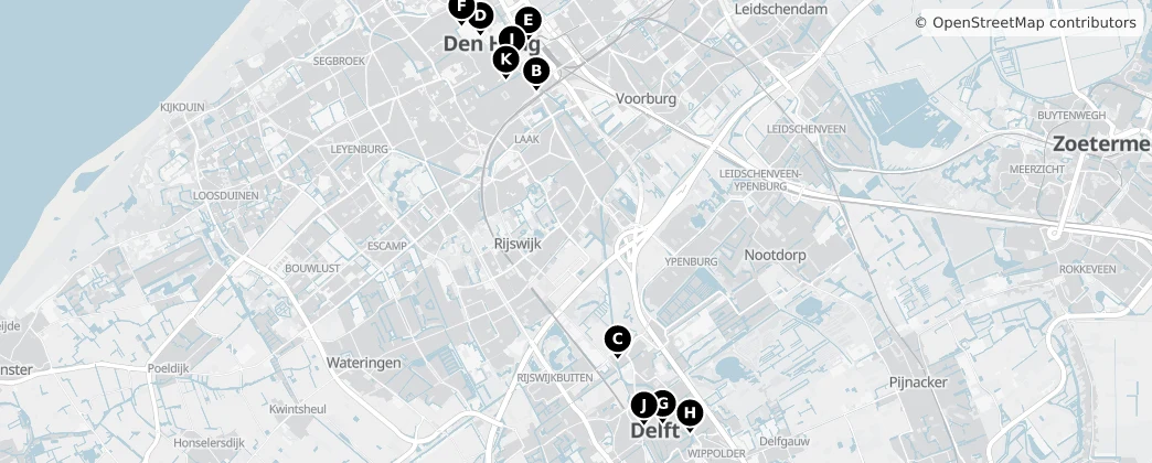 Map of Ypenburg