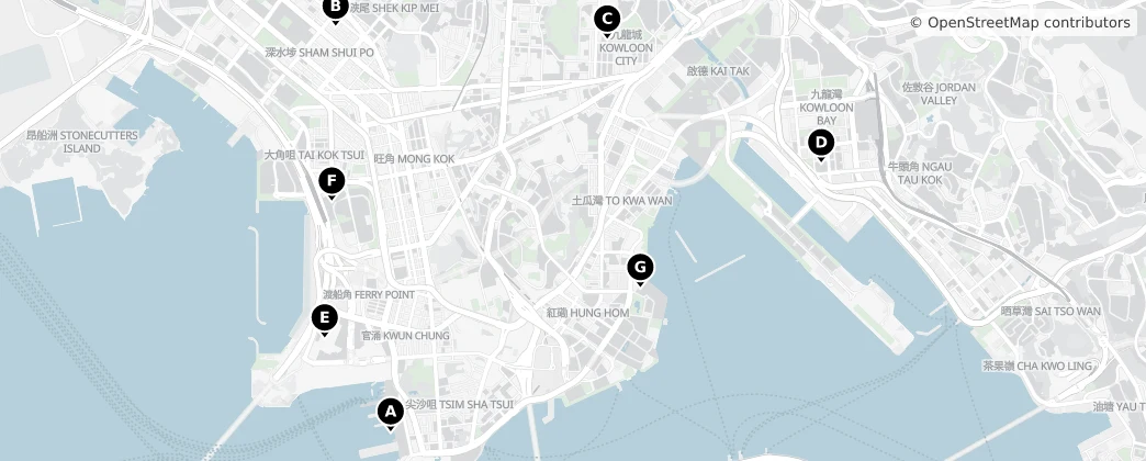 Map of Kowloon