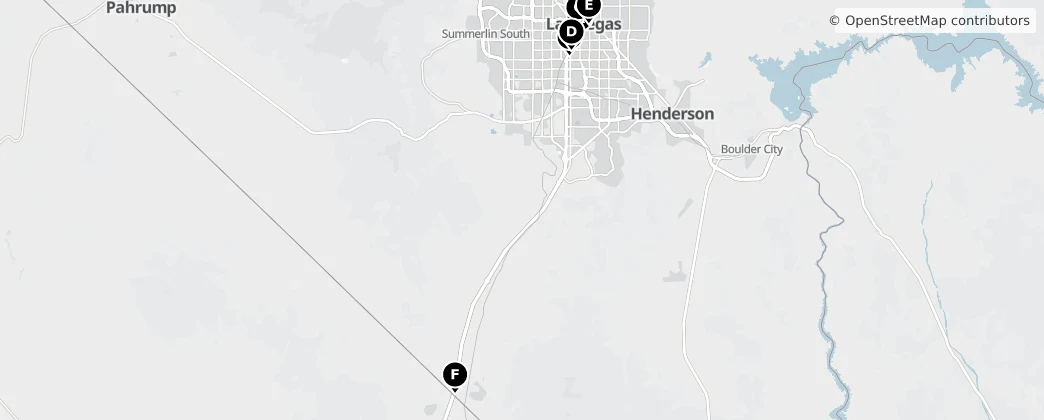 Map of Nevada
